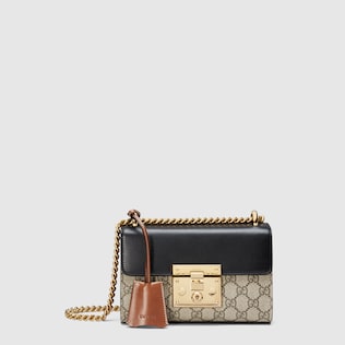 Padlock small GG shoulder bag