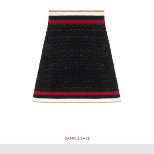 Knitted skirt with Web