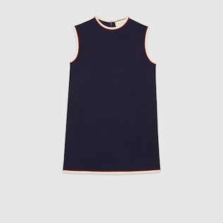Stretch viscose tunic top