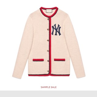 Women's cardigan with NY Yankees™ patch