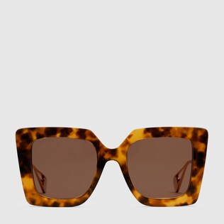 Square-frame sunglasses
