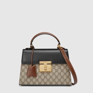 Padlock GG Supreme top handle bag