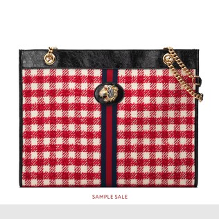 Rajah tweed large tote