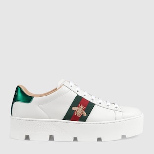 basket gucci femme plateforme
