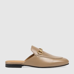 Women's Princetown leather slipper