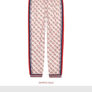 Loose printed jogging pant