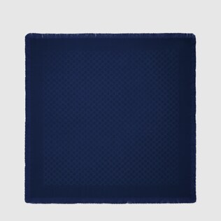 Children's GG wool silk shawl