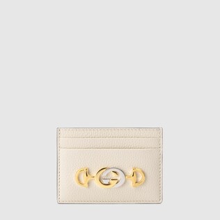 Gucci Zumi grainy leather card case