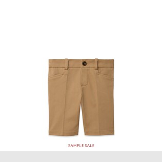 Baby gabardine pant with lyre