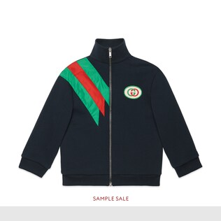 Children's sweatshirt with nylon Web