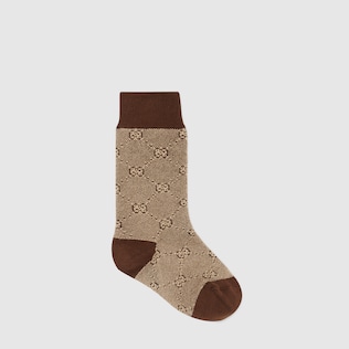 Children's cotton wool GG socks
