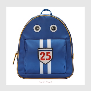 Children's car motif backpack 