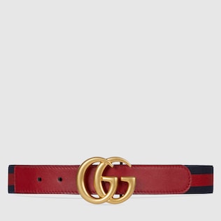 Children's elastic Web Double G belt