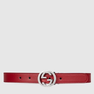 Children's leather belt