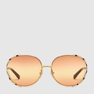 Round metal sunglasses
