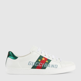 Men's Ace sneaker with Gucci Band