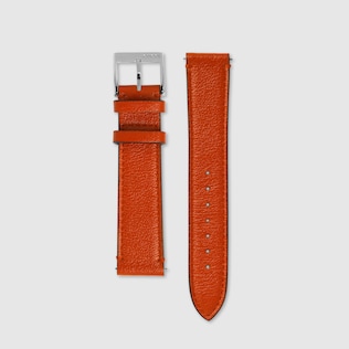 Grip leather watch strap, 38mm
