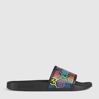 gucci slides in store