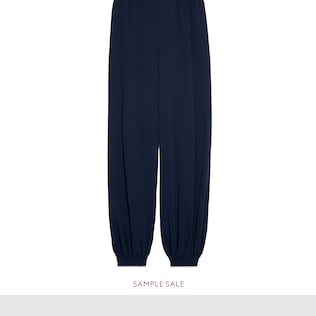 Cady viscose harem style trousers 