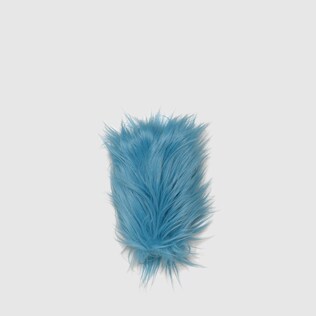 Faux fur gloves