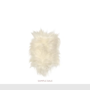 Faux fur gloves