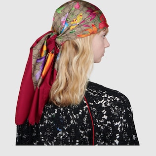 gucci head scarf womens