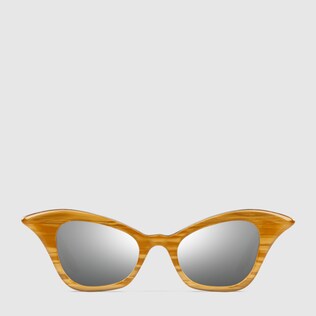 Cat-eye acetate sunglasses