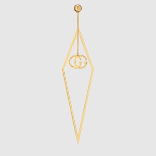 GG Running gold single earring