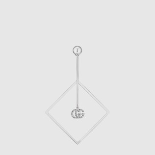 GG Running gold single earring