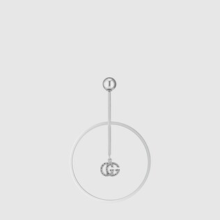 GG Running gold single earring