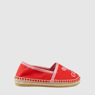 Toddler espadrille with Gucci Tennis