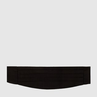 Silk cummerbund