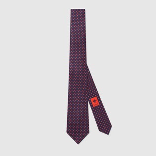 Polka dot and Double G tie
