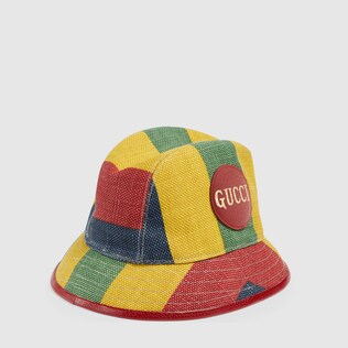 orange gucci hat