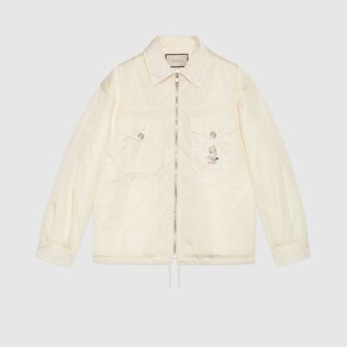 gucci white jacket womens