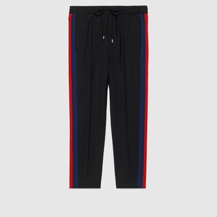 black gucci joggers