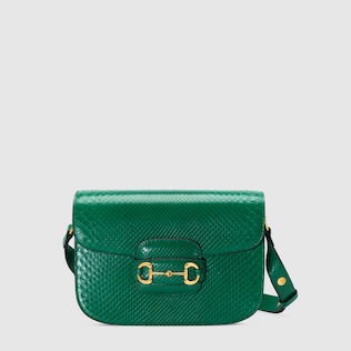 snakeskin gucci purse