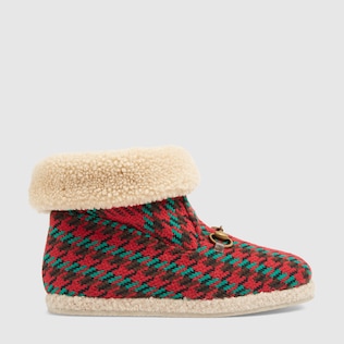 gucci red boots
