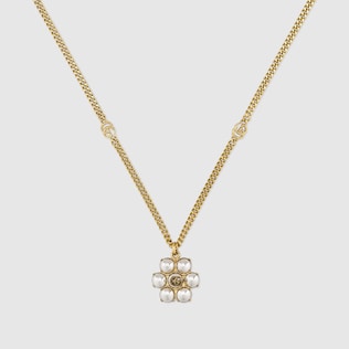 gucci pearl necklace