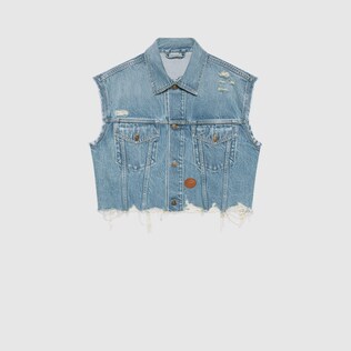 gucci sleeveless jacket