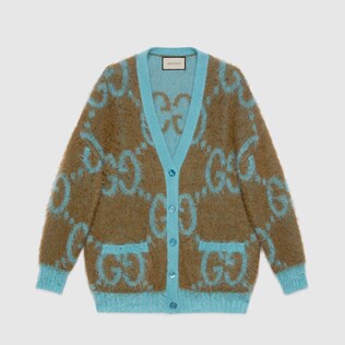 gucci button up sweater