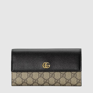 Gucci レディ ス 長財布 ウォレット コンチネンタル かぶせ蓋 グッチ公式通販 Gucci Jp