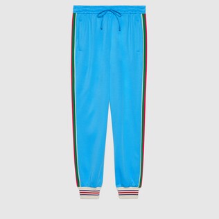 blue gucci joggers