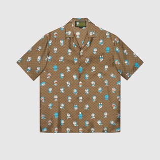 gucci button shirt