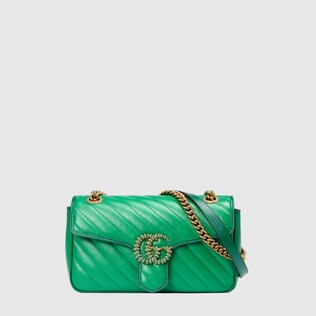 green purse