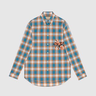 Gucci メンズ シャツ ビジネスシャツ メンズ ウェア ファッション グッチ公式通販 Gucci Jp