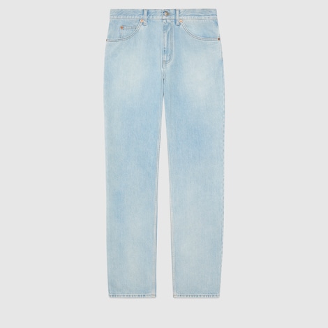 gucci denim pants