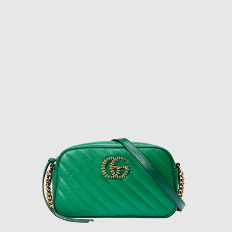 gucci marmont green bag