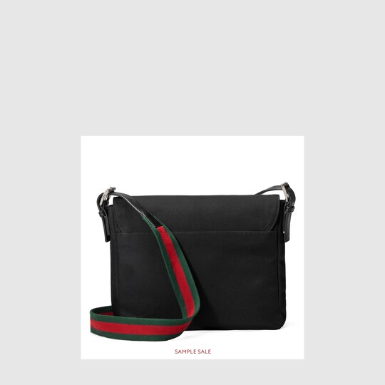 Techno canvas messenger bag Gucci Men's Messengers Bags 337074KWT5N1060