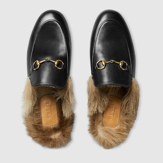 gucci women's princetown leather